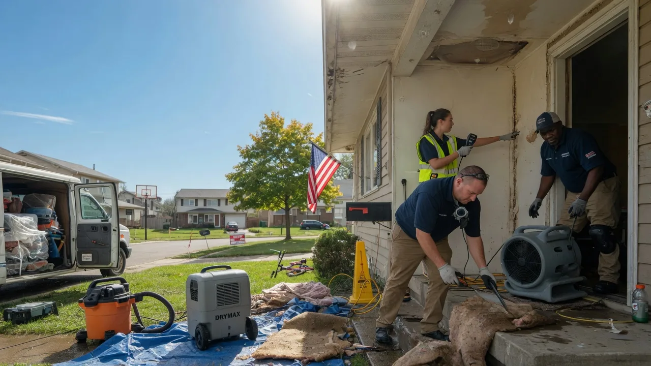 Water Damage Restoration in Juliustown, NJ near me